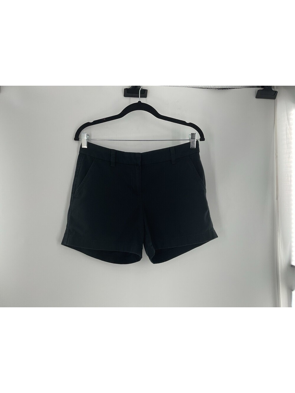 J.Crew Women’s Size 2 Black Khaki Shorts Chino 133